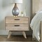 Armen Living Baly Acacia Mid-Century Gray 2 Drawer Night stand LCLFLAGR - alternate 3